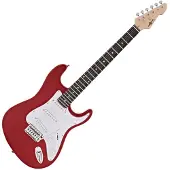Gear4Music LA Electric Guitar by Red