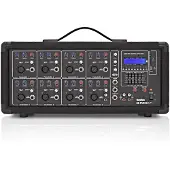 SubZero SZ-PMIX8-MP3 8-Kanaals Actieve Mixer met Digitale Media Player - Zo goed als nieuw