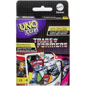 Mattel KAARTSPEL UNO FLIP TRANSFORMERS