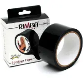 Rimba Bondage Play - Bondage Tape 20 m - Zwart