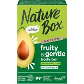 Nature Box - Douchegel - Body Bar - Caring - With Avocado Scent - 100g