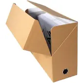 Exacompta Archiefdoos 89428E Havana Karton 25 x 33 cm 5 Stuks