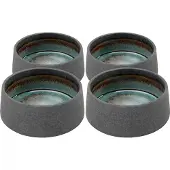Kare design Kommen Ari grijs 13cm (6/set)
