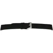Claudio Calli Horlogeband F123 Zwart Waterproof 18x18mm Quickswitch