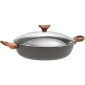 Sambonet Sauteerpan Rock'N'Rose Black 28 cm