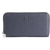 Etienne aigner Basics portemonnee leer 19 cm blauw