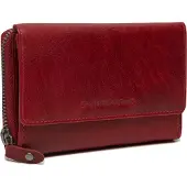 The Chesterfield Brand Antique Buff Portemonnee RFID-bescherming Leer 14 cm red