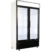 CombiSteel Koelkast Combisteel, glasdeuren, 750L, 112(b)x197(h)x61(d), 230V/450W