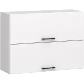 NORE Keukenkast modulaire OLIWIA W80 G2 H580 met 2 Deuren / Hangkast / Bovenkast / Furniture Factory / Wit / 80 x 58 x 30 cm