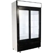 CombiSteel Koelkast Combisteel, schuif glasdeuren, 750L, 112(b)x197(h)x61(d), 230V/450W