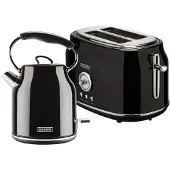 Bourgini Retro waterkoker broodrooster set