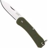 Knafs Co. Lander 6 -00426 Satin 4034SS, OD Green FRN, sleutelhangerzakmes