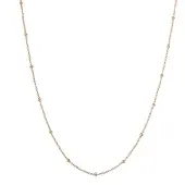 Go Dutch Label Collier gedraaid goud N2493-2