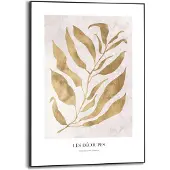 Praxis Schilderij Golden Branch - Slim Frame 50x70 Cm Mdf Goudkleurig