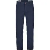 Alberto Gabardine Regular Fit Chino donkerblauw, Effen