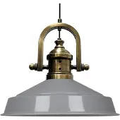 Bamyum Asletl Industriële Grijs Hanglamp Van Metaal