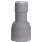 Leeff - kandelaar - 19 cm hoog - Beton look