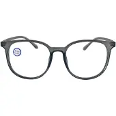 Fangle Computerbril Big Round Gray +1.0