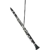 Agifty Kerstversiering Klarinet 15,5 cm