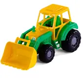 Cavallino Toys Tractor Groen