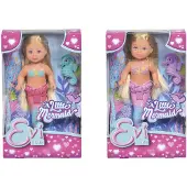 Simba -Dickie Evi Love Kleine Zeemeermin, 2-delig assortiment, overig