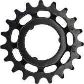 Kmc Achtertandwiel 17T - Extra hard chromoly staal - Voor Shimano naven - Geschikt voor E-bikes - Zwart