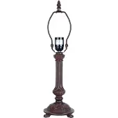 Clayre & Eef Lampenvoet tafellamp tiffany Ø 16x47 cm kunststof lampvoet