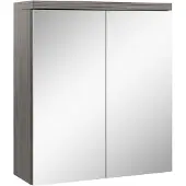 Badplaats Spiegelkast toledo 60 x 20 x 60 cm grijs badkamerkast