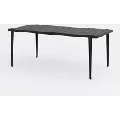 TIPTOE Midi Buitentafel Graphite Black | 8 seater