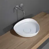 Riho Oviedo waskom solid surface wit mat