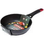 Pyrex Optima+ Diepe Koekenpan Ø24cm Zwart zwart Aluminium Pan