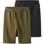 TWO SOON Broek navy / olijfgroen