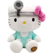 Joy toy Sanrio Hello Kitty Doctor 24 Cm Knuffelbeer