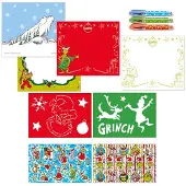 Totum Ontwerpborduren: Activiteitenboek met het thema "De Grinch"