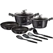 Berlinger Haus Pannenset , Pan + steelpan, Grijs