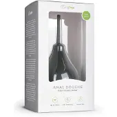 EasyToys Anaal Douche – Geschikt voor Anaal en Vaginaal Gebruik – Grote Intieme Reiniger voor Mannen en Vrouwen – 200 ML - Zwart