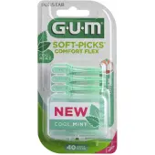 Gum Soft-Picks Comfort Flex Cool Mint Medium - 40 stuks