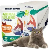Animal Island Kattenvoer ANIMAL ISLAND Turkey 12 x 85 g