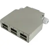 Logilink LWL DIN-rail-lasdoos FB5000, LC- of SC-koppelingen