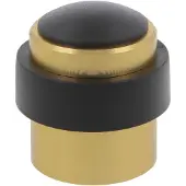 AMIG deurstop Ø30 mm aluminium goud