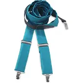Collection JB - Bretels - bretels polyester stof turquoise - turquoise