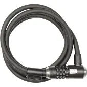 Kryptonite KryptoFlex 815 8mm Combinatie Kabel Fietslot, Zwart, 8mm x 152cm