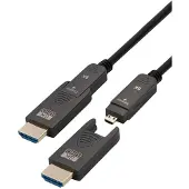 MaxTrack HDMI active optical cable (AOC) | Micro HDMI/HDMI | HDMI2.1 (8K 60Hz + HDR) | 10 meter