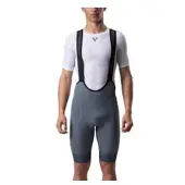 LeBram Training korte fietsbroek, leigrijs || Maat: S