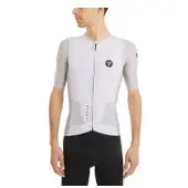 LeBram Izoard Ultralight Short Sleeved Jersey Grey Ecru || Maat: M