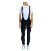 LeBram Race Dames Bibtights Zwart || Maat: L