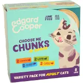 Edgard & Cooper Kattenvoer Adult Multipack 8 X 85 Gr