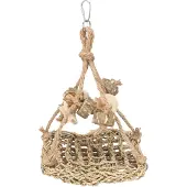 Trixie - Vogel Speelgoed - Schommel Zeegras - 19X19 cm