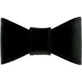 SAZZZ vlinderstrik glamper classic leer zwart