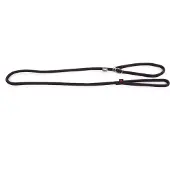 Martin Retrieverlijn nylon rond zwart - 13 mmx180 cm - Hondenlijn